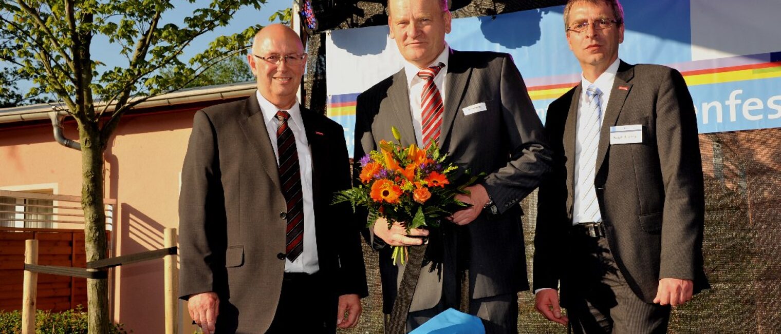 Jürgen Rose, Wilfried Simon, Ralph Bührig (v.l.n.r.)