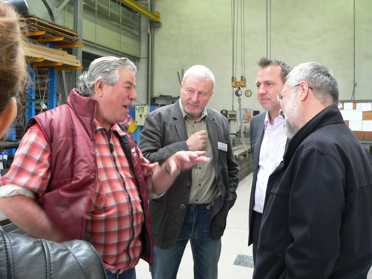 Die Unternehmen MAR Türen & Tore, MTS Brandschutzsysteme, Jens Schröter Metallbau, Metallbau Stoof und PCP Metallbau informierten sich über italienische Betriebe und das Ausbildungssystem des EU-Landes. Die Unternehmen MAR Türen & Tore, MTS Brandschutzsysteme, Jens Schröter Metallbau, Metallbau Stoof und PCP Metallbau informierten sich über italienische Betriebe und das Ausbildungssystem des EU-Landes.