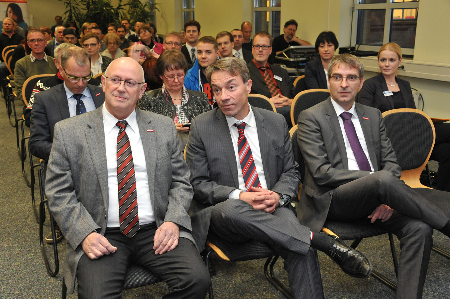 J. Rose, G. Baaske, R. Bührig (v.l.n.r.)