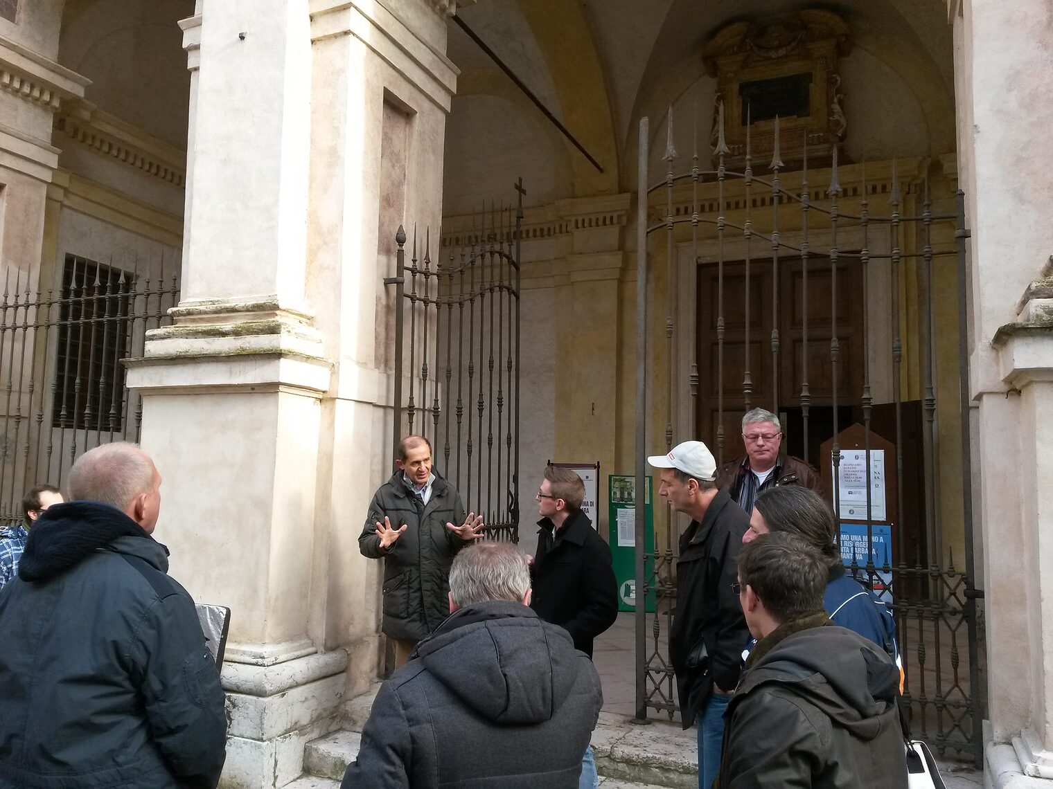 An der Unternehmerreise des Baugewerbes vom 15. bis 18. Dezember 2014 nach Vicenza und Mantua in Italien beteiligten sich insgesamt 11 Betriebe aus dem Kammerbezirk Potsdam. 