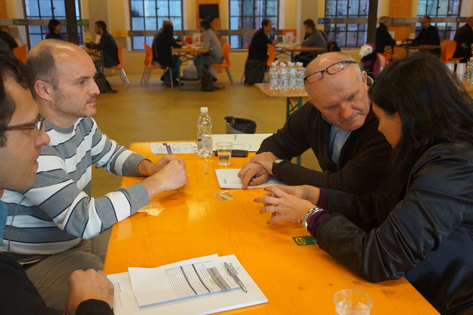 Ein "Speed-Dating" der anderen Art veranstaltete der Handwerkerverband Vicenza im italienischen Schio vom 19. bis 22. November 2014. 