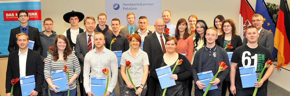 Sieger im Leistungswettbewerb des Deutschen Handwerks 2015 Handwerkskammer Potsdam, Sieger im Leistungswettbewerb des Deutschen Handwerks 2015