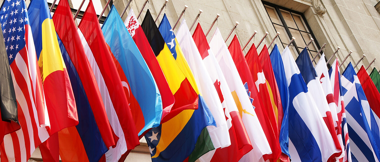 Flaggenparade