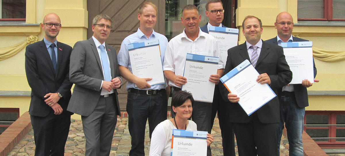 Die neuen Geprüften Betriebswirte nach der Handwerksordnung
