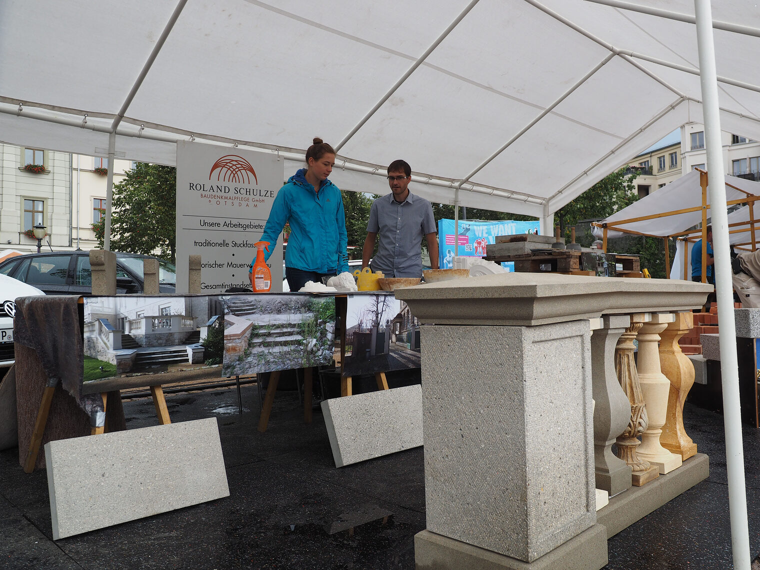 Impressionen vom "Tag des Handwerks" am 17. September 2016 in Potsdam auf dem Luisenplatz