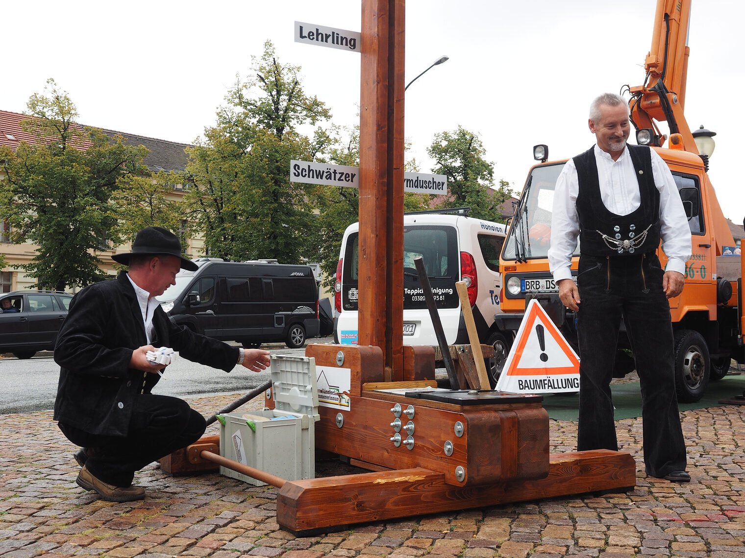 Impressionen vom "Tag des Handwerks" am 17. September 2016 in Potsdam auf dem Luisenplatz