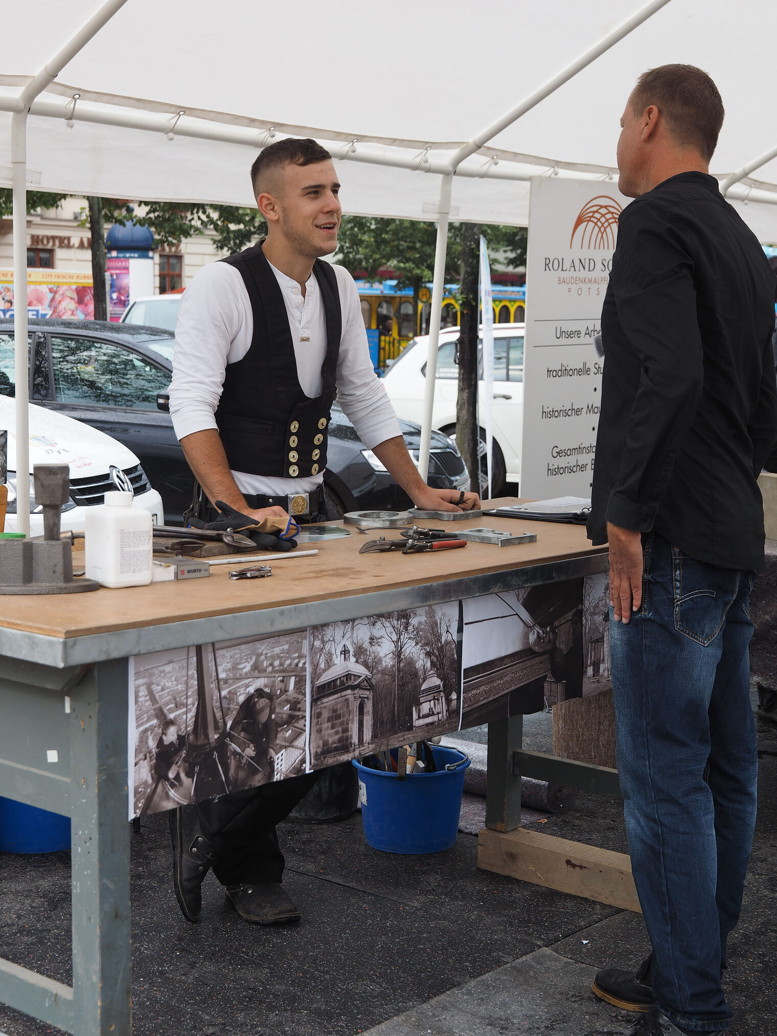 Impressionen vom "Tag des Handwerks" am 17. September 2016 in Potsdam auf dem Luisenplatz