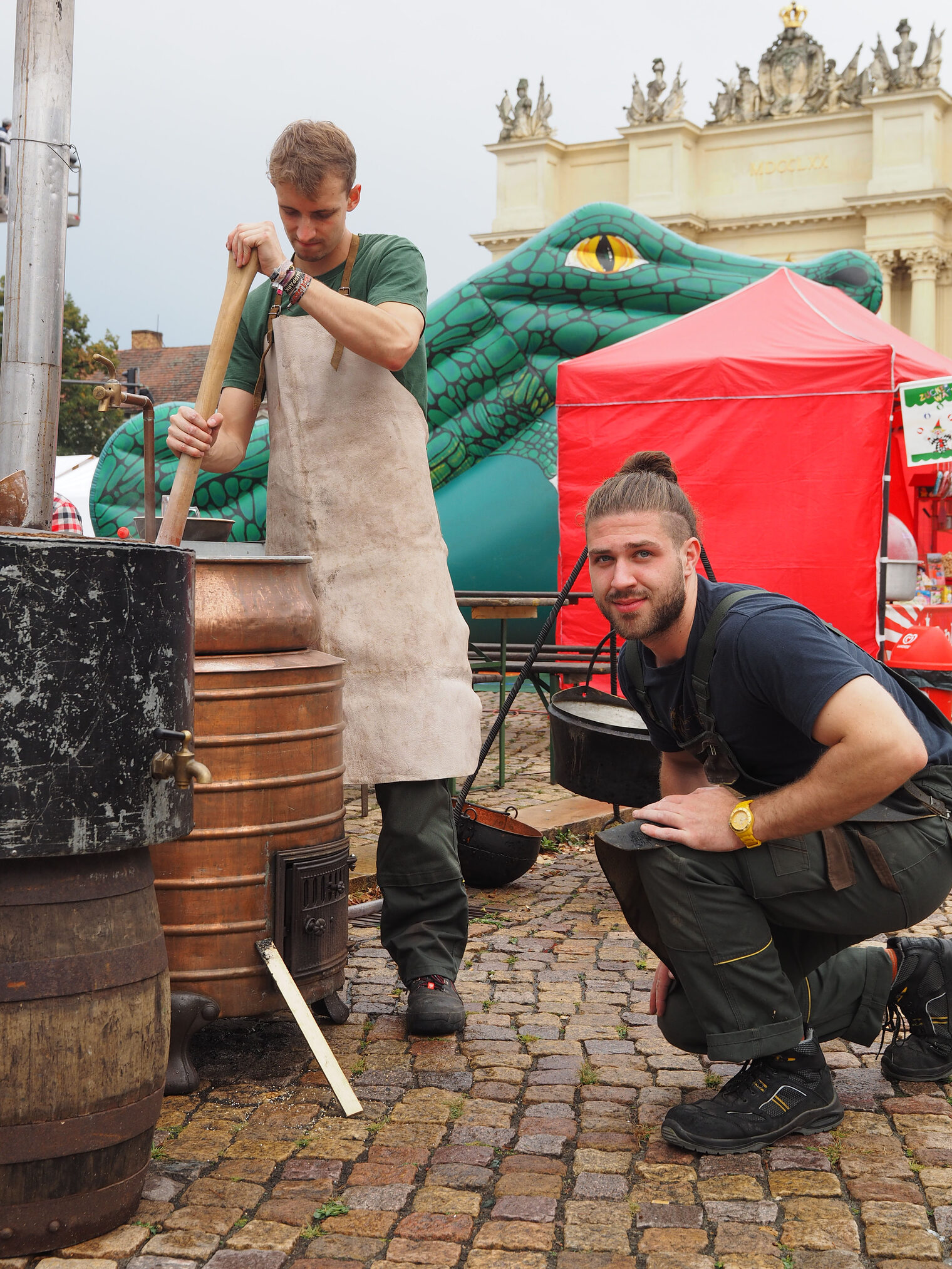 Impressionen vom "Tag des Handwerks" am 17. September 2016 in Potsdam auf dem Luisenplatz