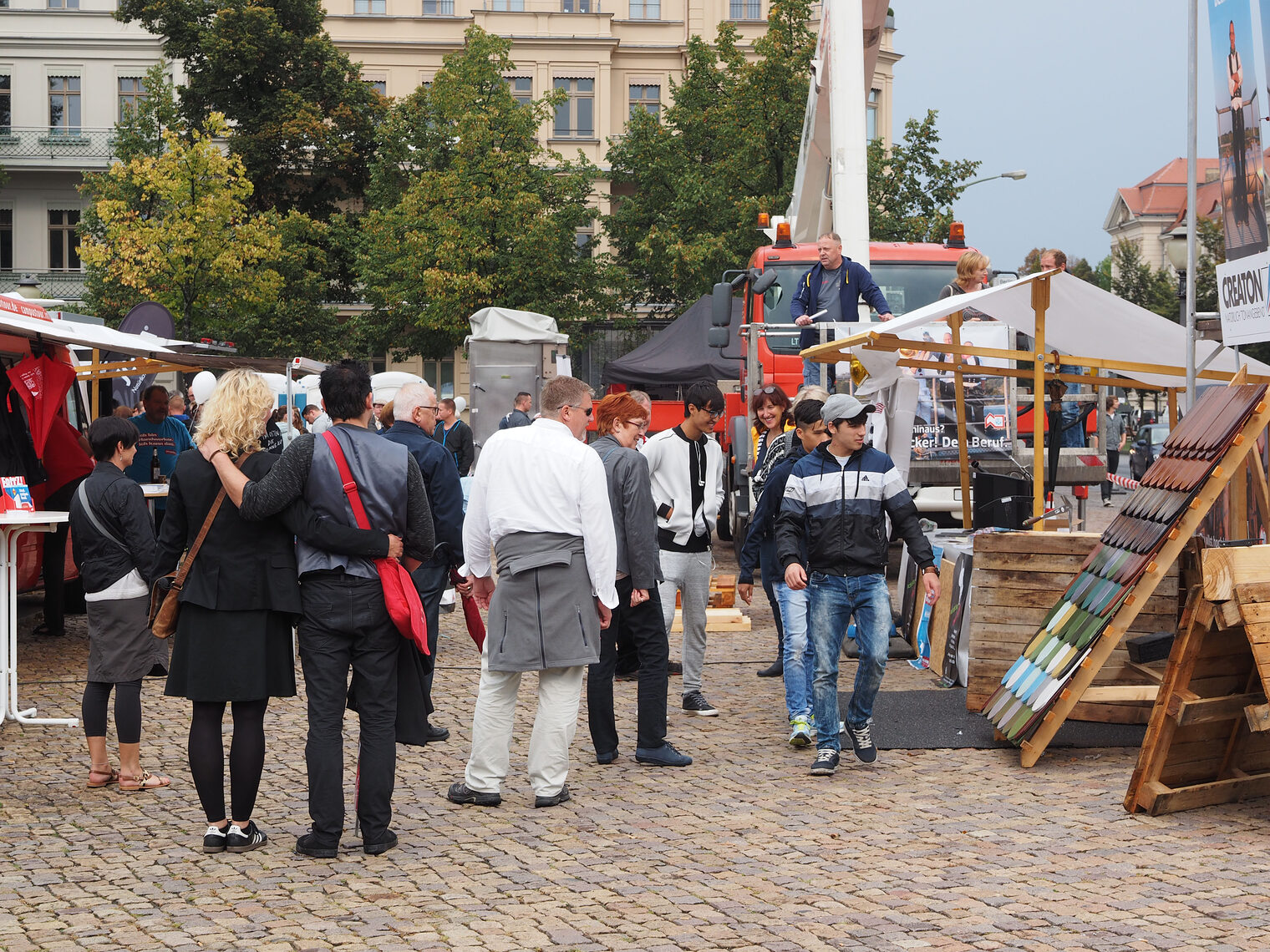 Impressionen vom "Tag des Handwerks" am 17. September 2016 in Potsdam auf dem Luisenplatz