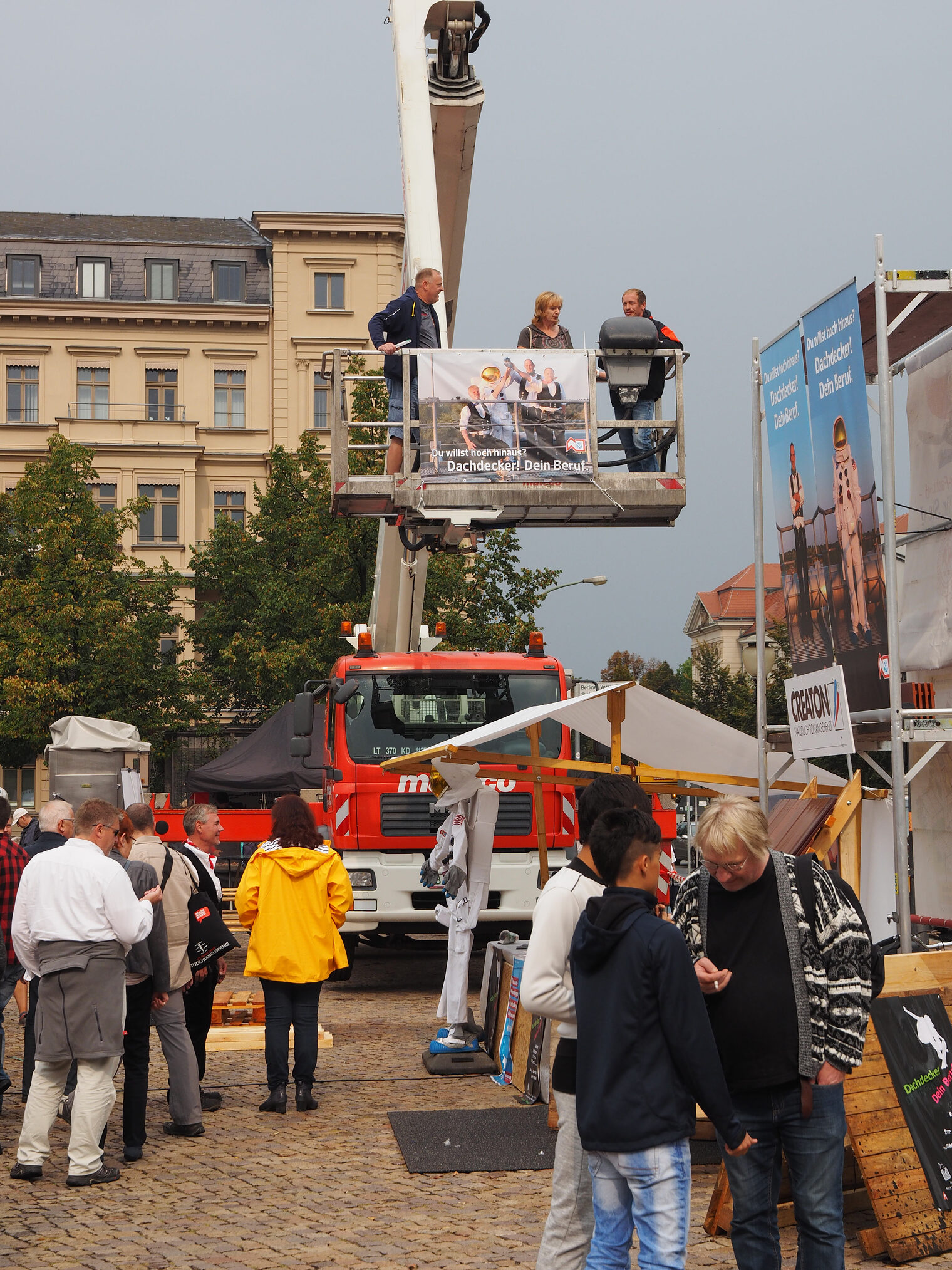 Impressionen vom "Tag des Handwerks" am 17. September 2016 in Potsdam auf dem Luisenplatz