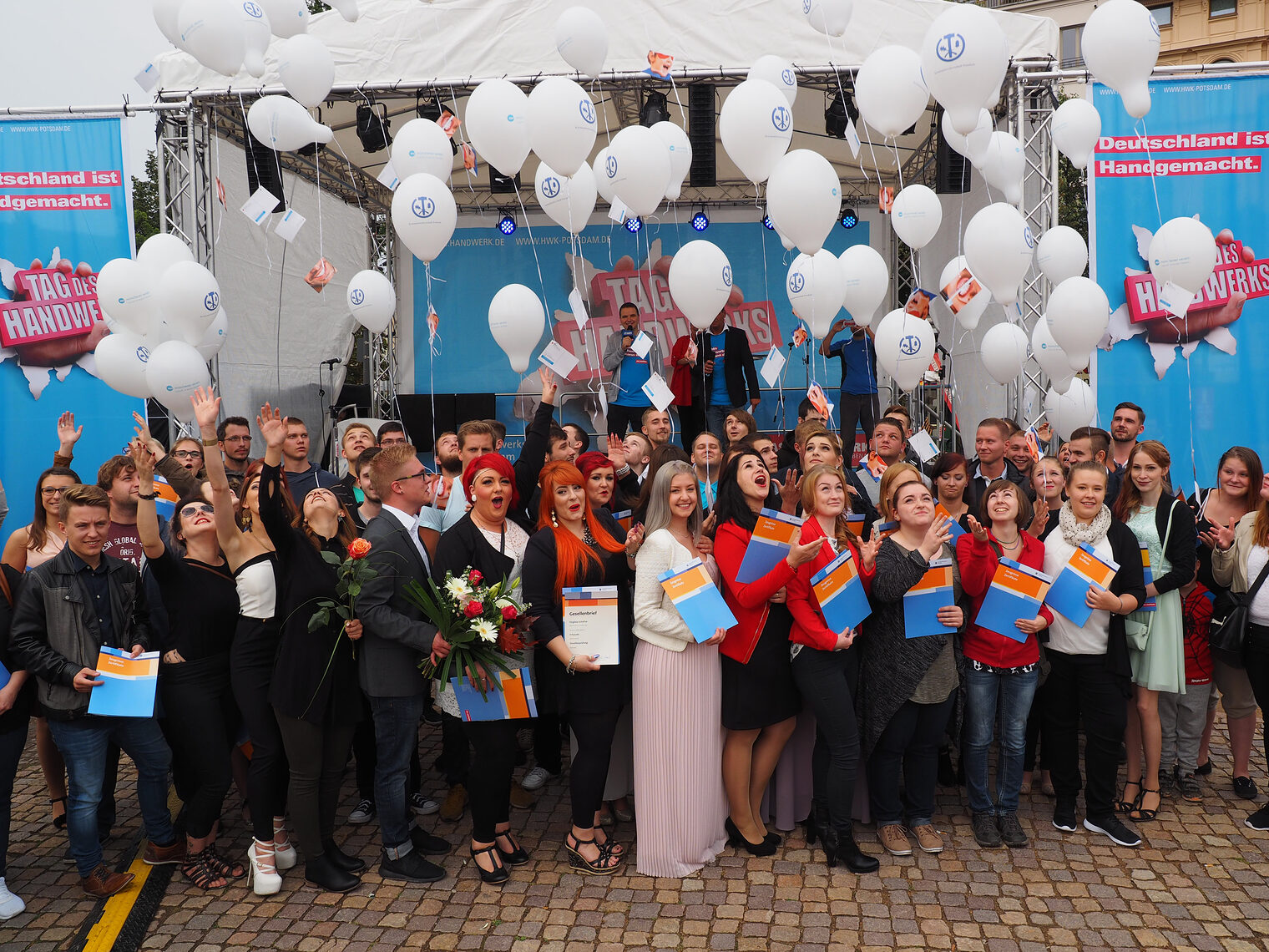 Impressionen vom "Tag des Handwerks" am 17. September 2016 in Potsdam auf dem Luisenplatz