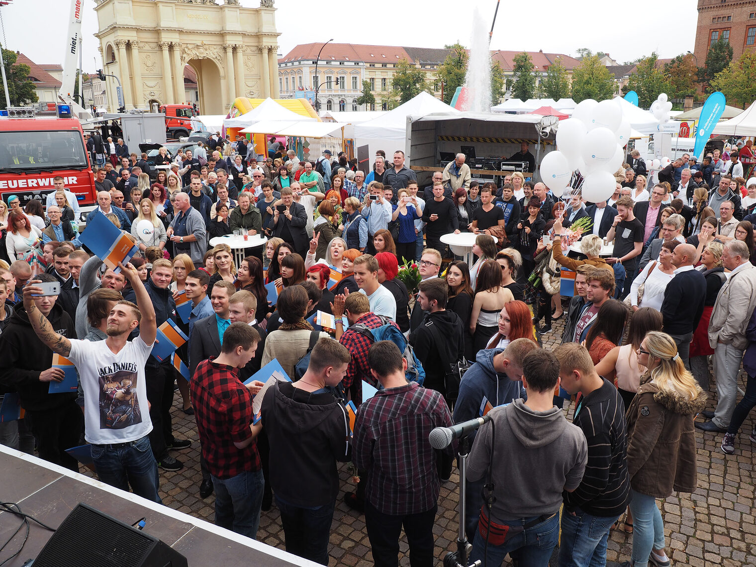 Impressionen vom "Tag des Handwerks" am 17. September 2016 in Potsdam auf dem Luisenplatz