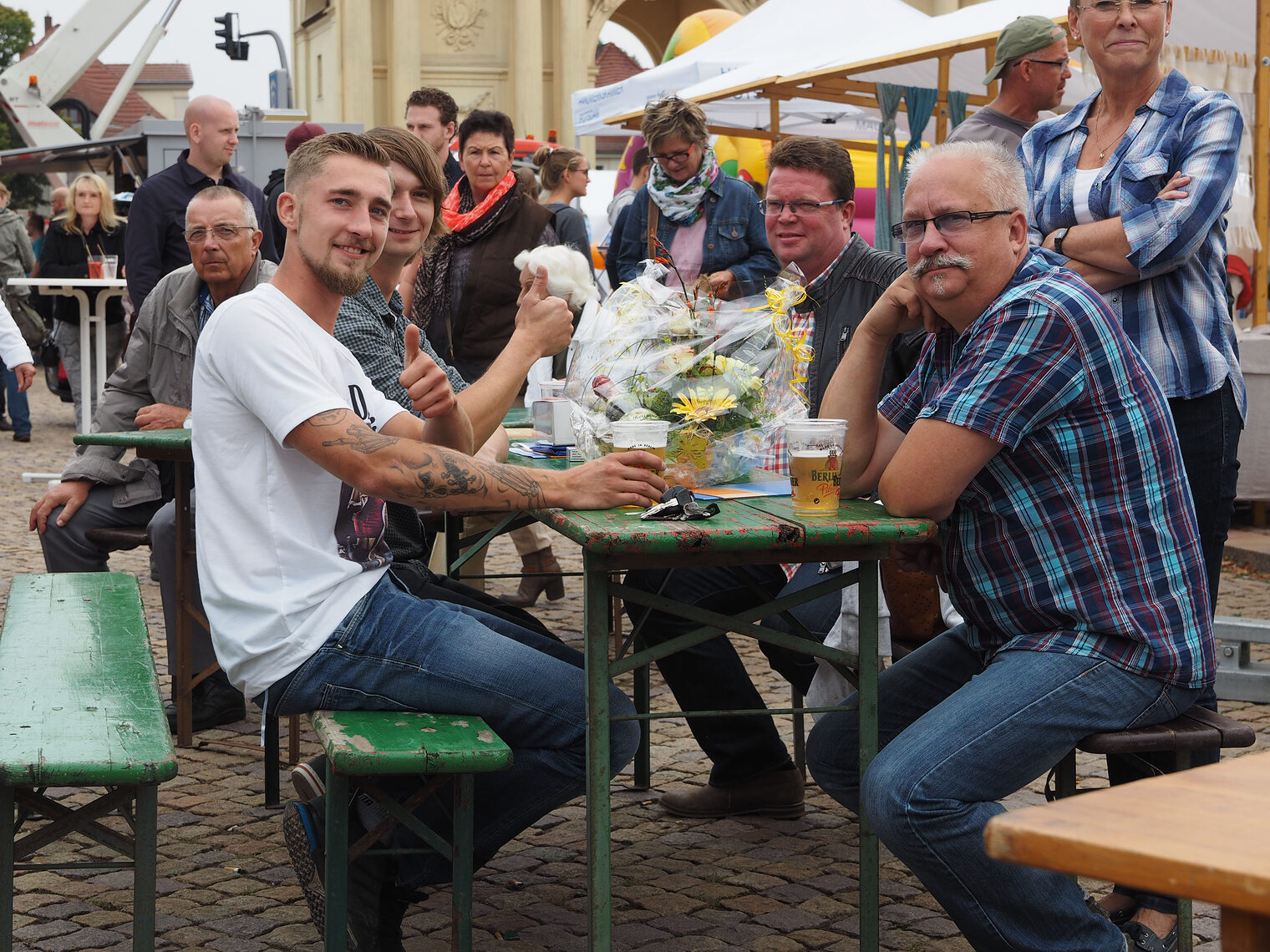 Impressionen vom "Tag des Handwerks" am 17. September 2016 in Potsdam auf dem Luisenplatz