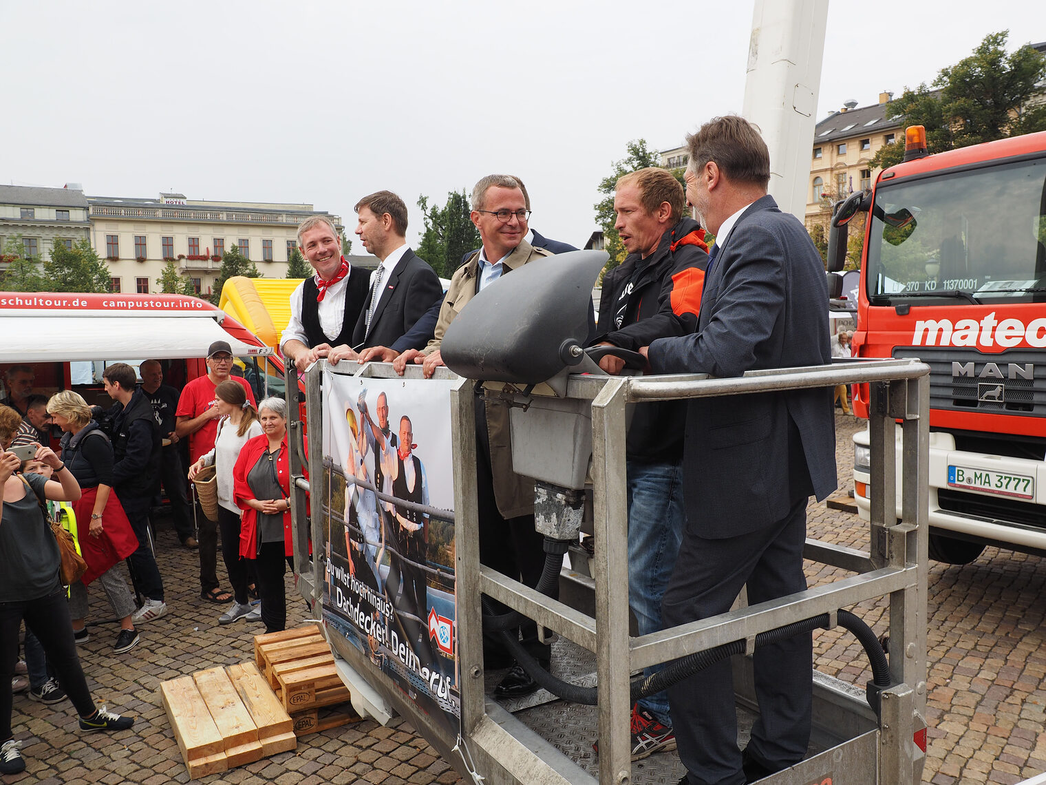 Impressionen vom "Tag des Handwerks" am 17. September 2016 in Potsdam auf dem Luisenplatz