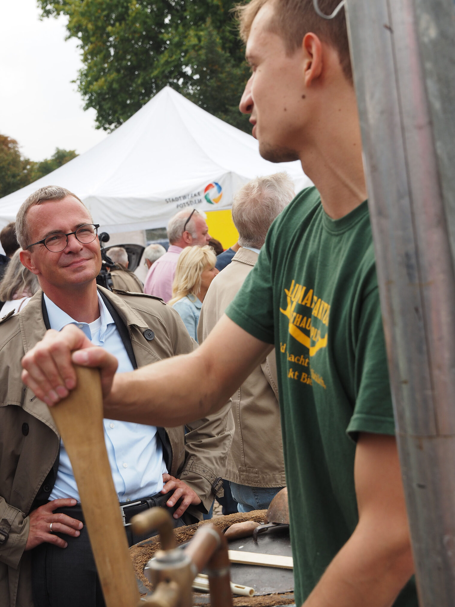 Impressionen vom "Tag des Handwerks" am 17. September 2016 in Potsdam auf dem Luisenplatz