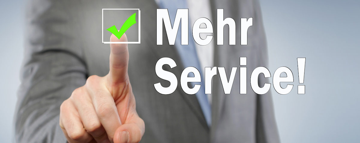 Mehr Service