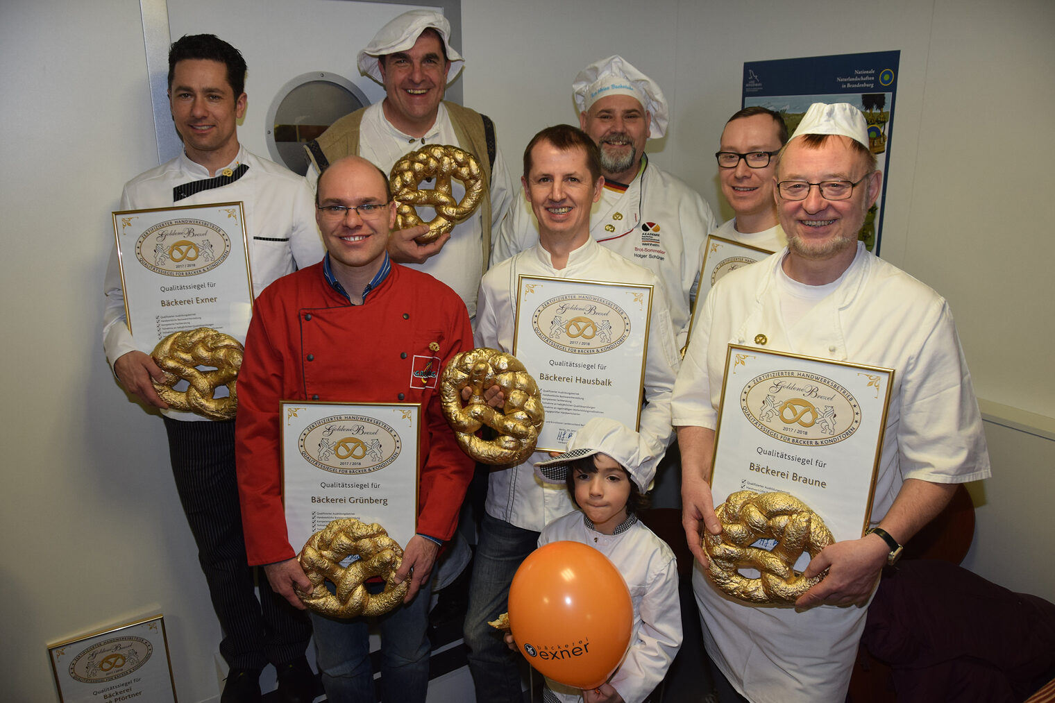 Große Bühne zur Grünen Woche - Qualitätssiegel für herausragende Bäckereibetriebe