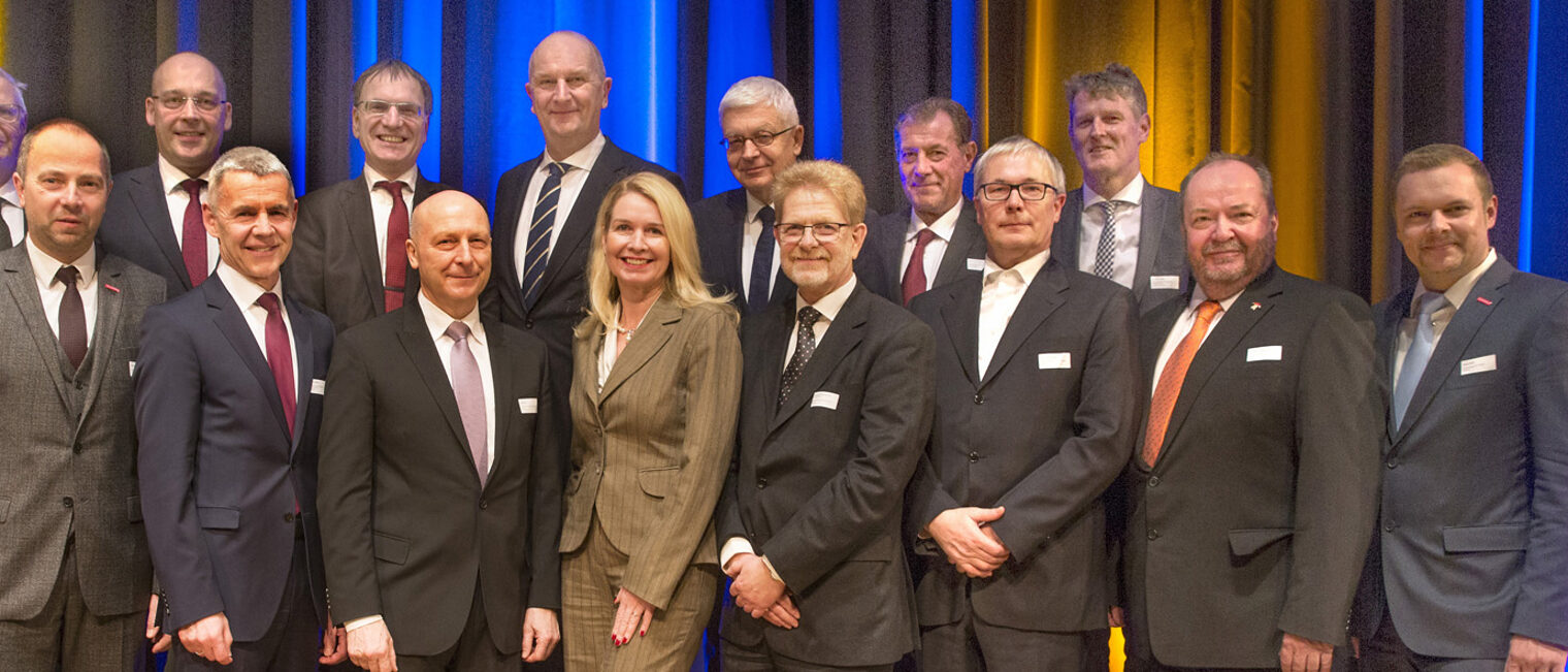 Frankfurt (Oder), 24.01.2016 - Kleistforum - Neujahrsempfang der brandenburgischen Kammern Die Praesidenten bzw. Stellvertreter der brandenburgischen Kammern