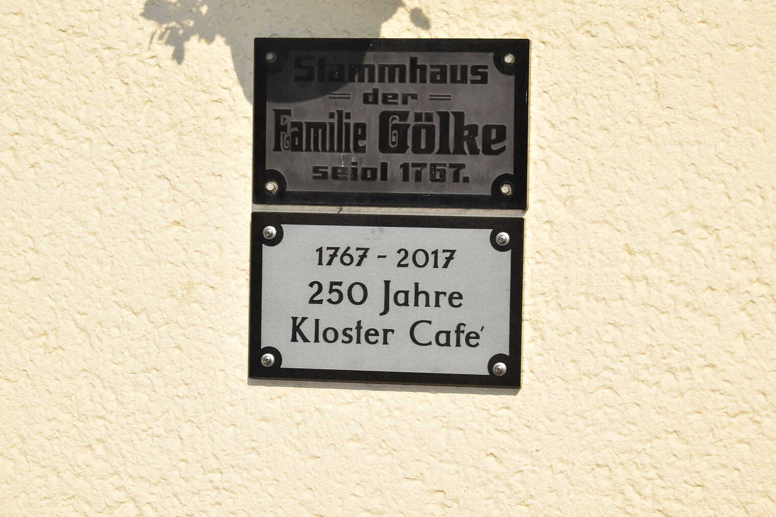 250 Jahre Kloster Cafe
