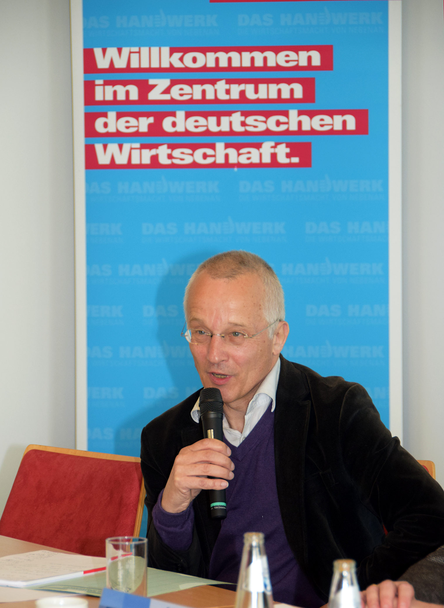 Gerhard Ringmann, Abteilungsleiter Wirtschaftsförderung im Ministerium für Wirtschaft 