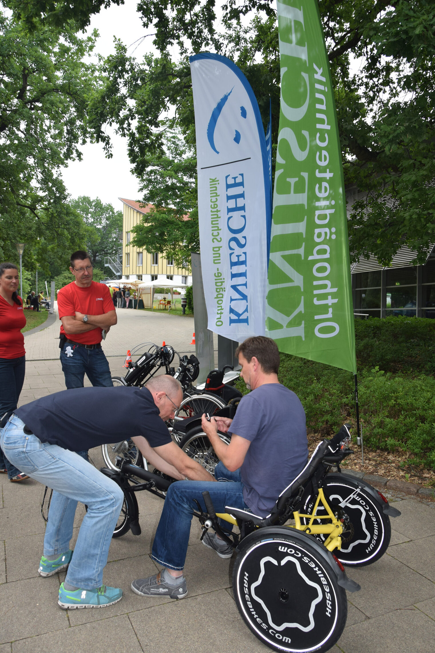 Auch die Potsdamer Firma Kniesche Orthopädietechnik GmbH war auf der Reha-Messe vertreten.