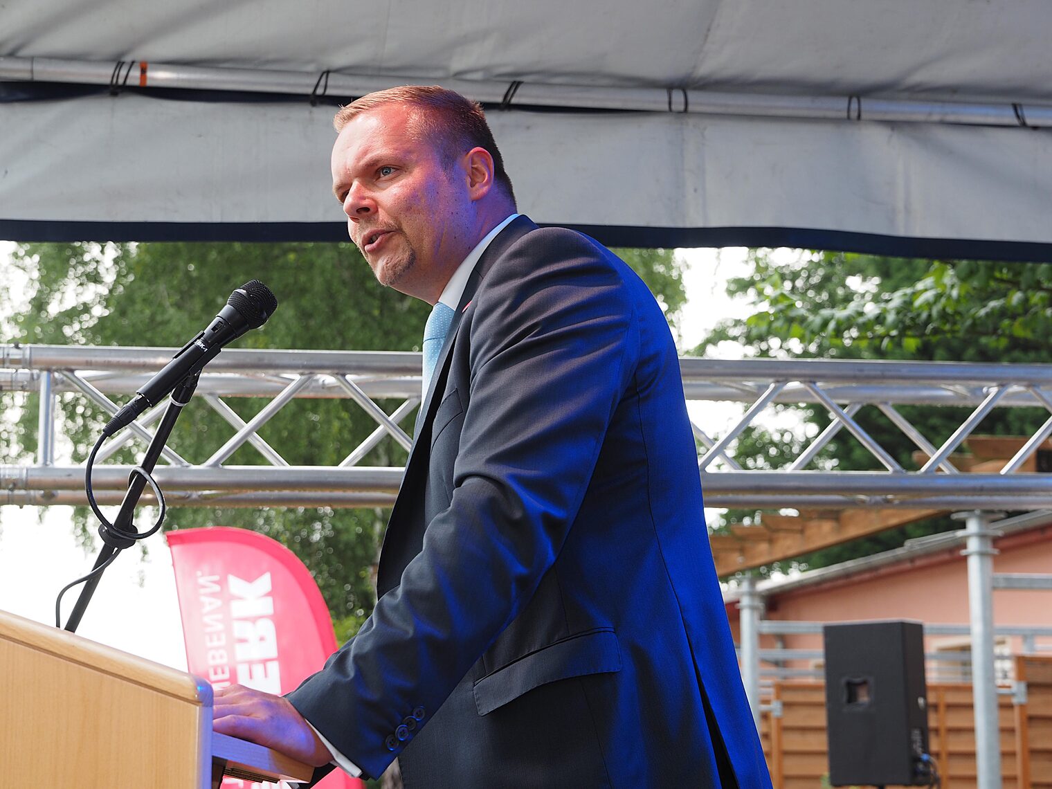 Begrüßung durch den Präsidenten der Handwerkskammer Potsdam, Robert Wüst Begrüßung durch den Präsidenten der Handwerkskammer Potsdam, Robert Wüst