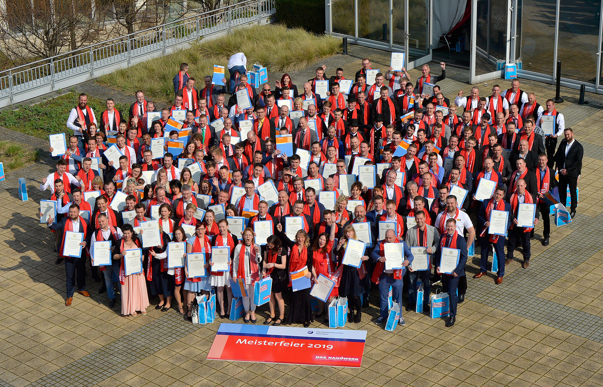 Gruppenfoto Meisterfeier 2019