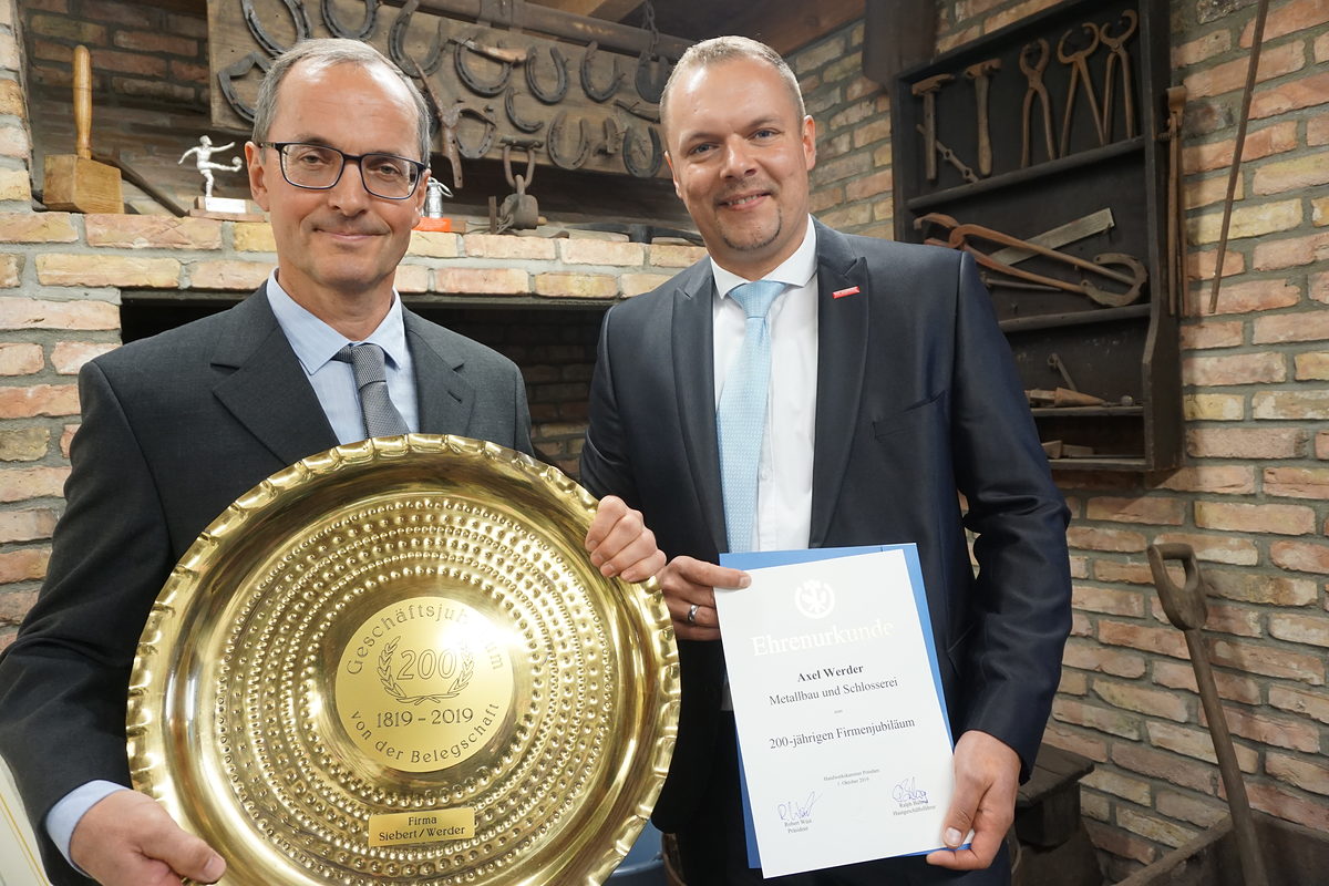 200 Jahre Metallbau Axel Werder
