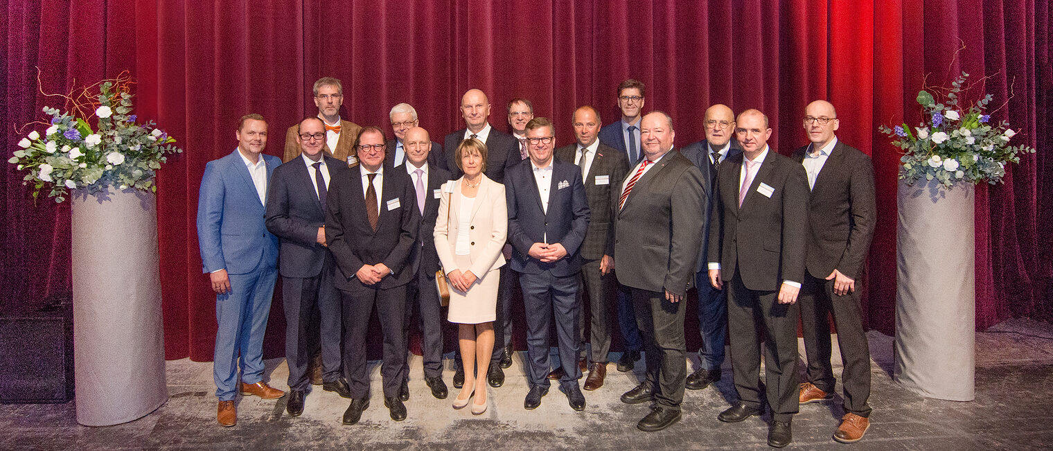 Gruppenfoto der Präsidenten der brandenburgischen Kammern mit d