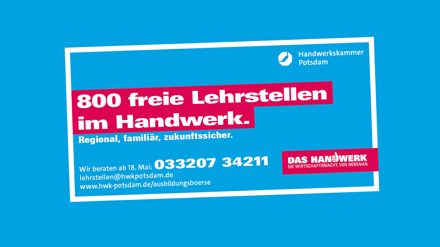 Lehrstellenhotline August 2020