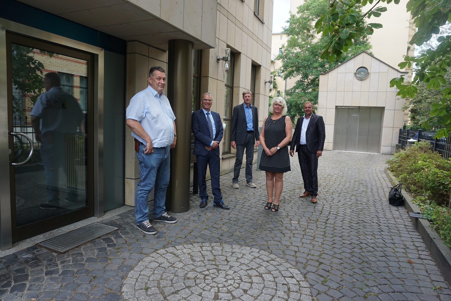 Auswertungsgespräch "Vorstand vor Ort" mit Vertretern der Kreishandwerkerschaft Potsdam.