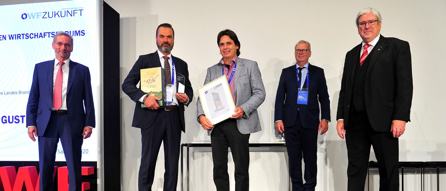 Das Ostdeutsche Wirtschaftsforum hat einen seiner fünf ostdeutschen Wirtschaftspreise für besonders innovative Betriebe an die SIK-Holzgestaltungs GmbH aus Niedergörsdorf vergeben