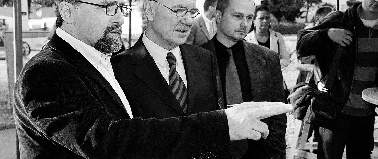 Bernd Blumrich mit dem ehemaligen Ministerpräsidenten Manfred Stolpe