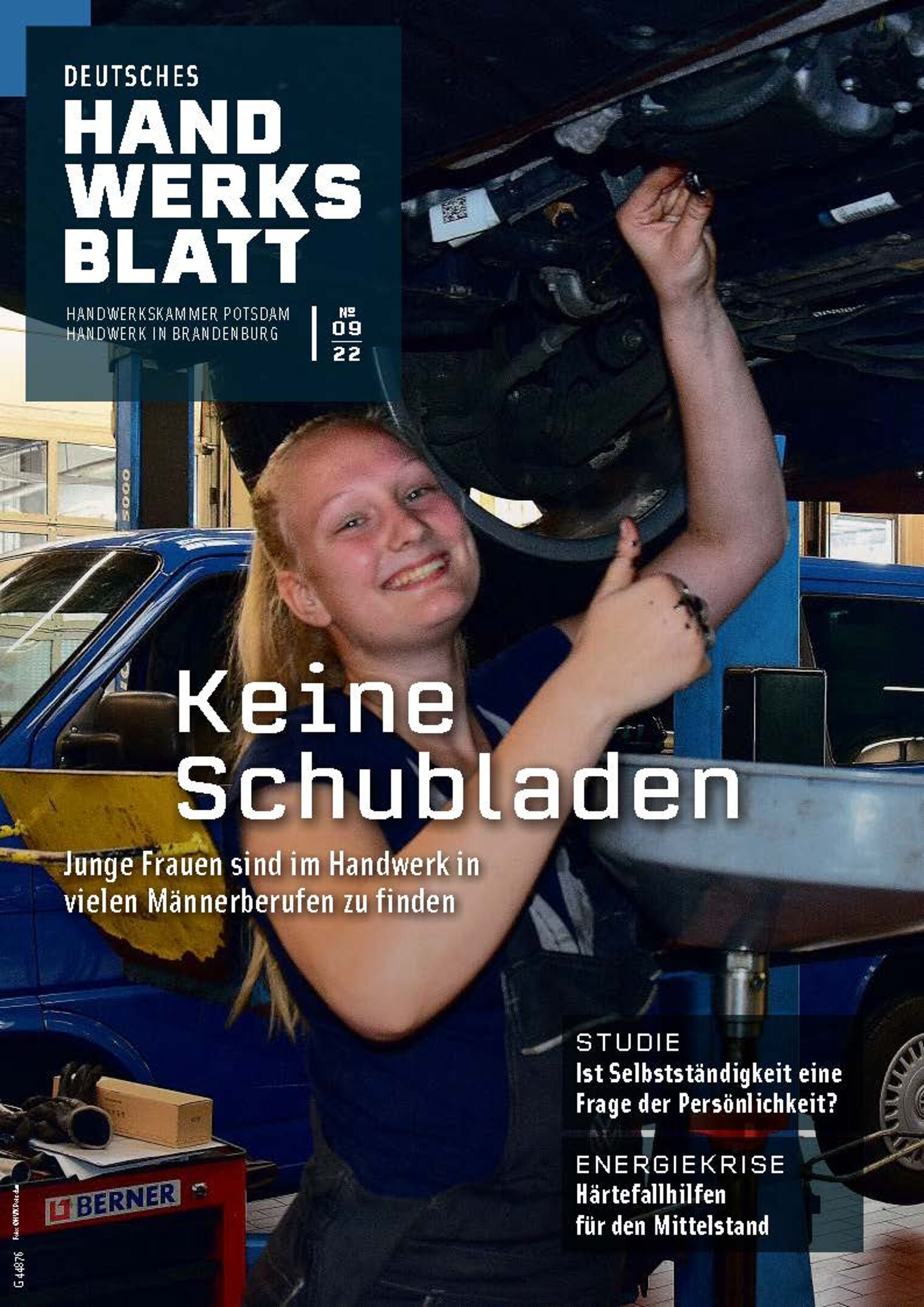 Deutsches Handwerksblatt 09_22_Titelblatt