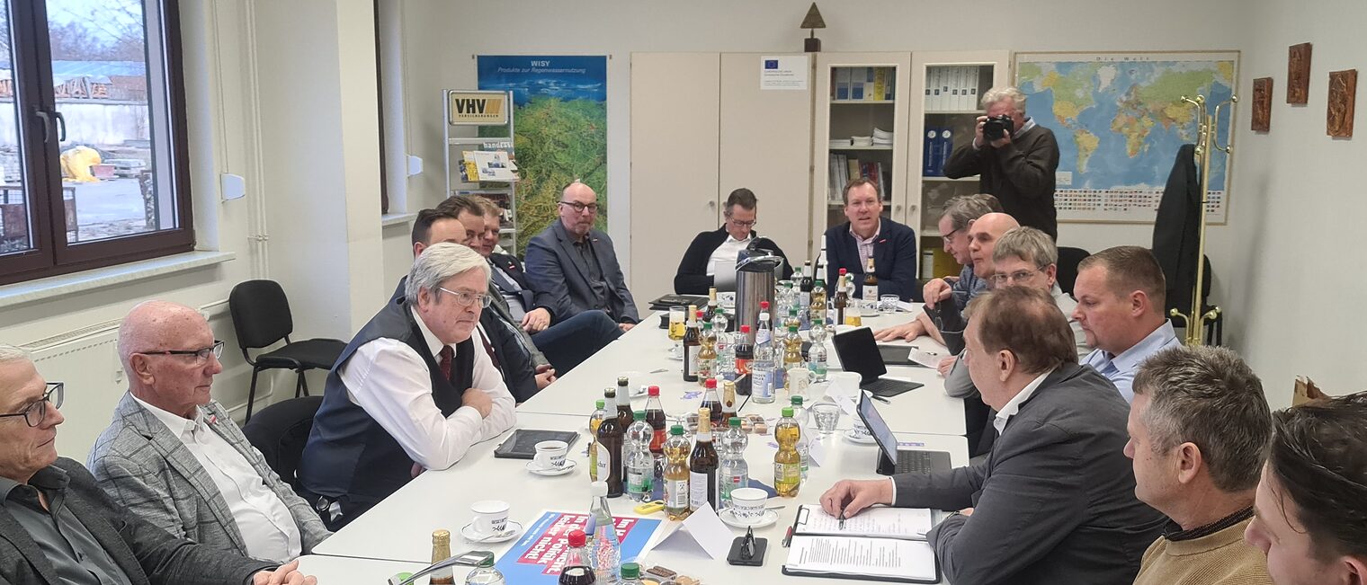 Gespräch mit Minister Steinbach 16.02.2023