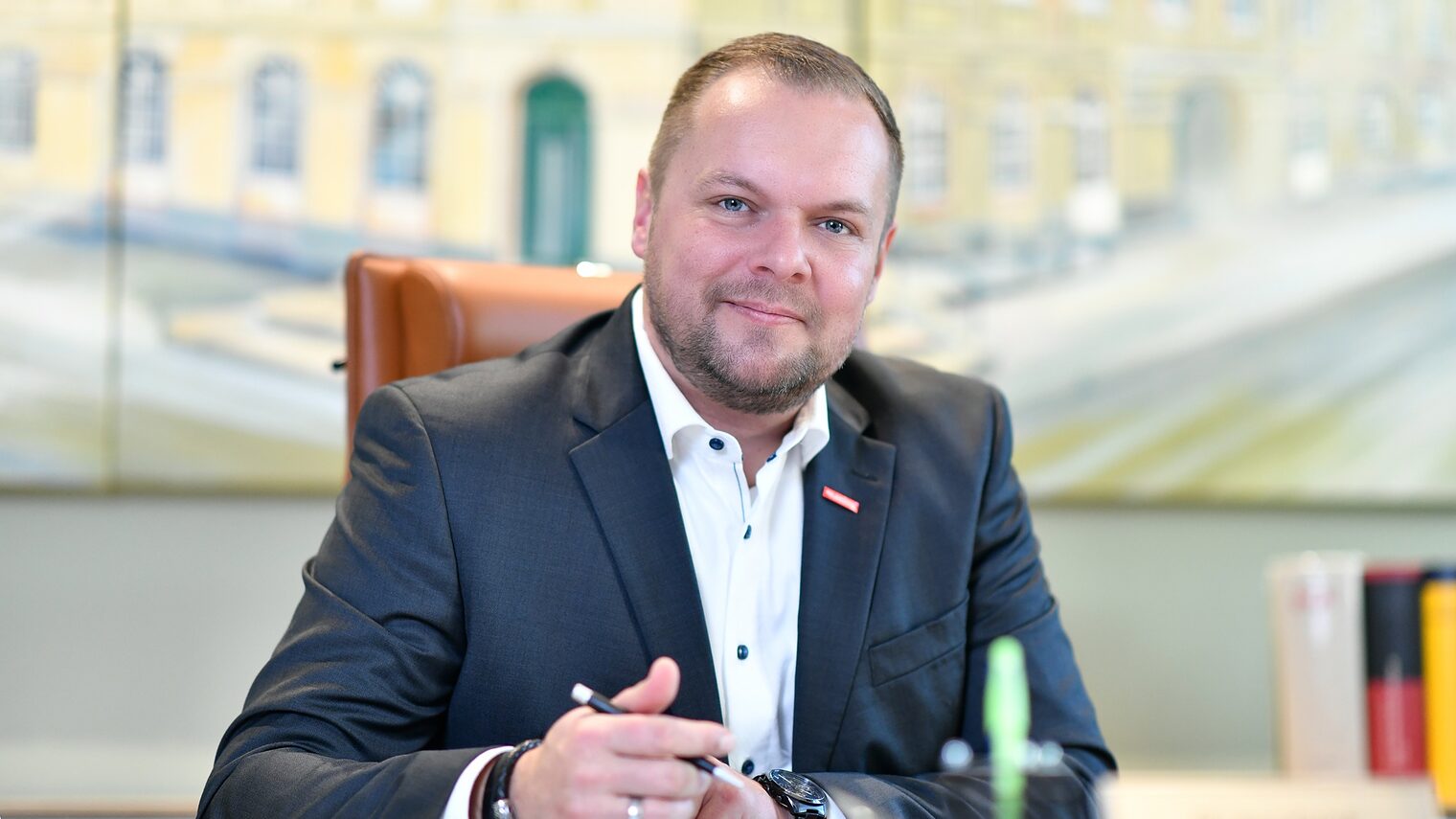 Handwerkskammerpräsident Robert Wüst