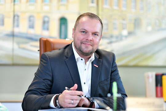 Handwerkskammerpräsident Robert Wüst