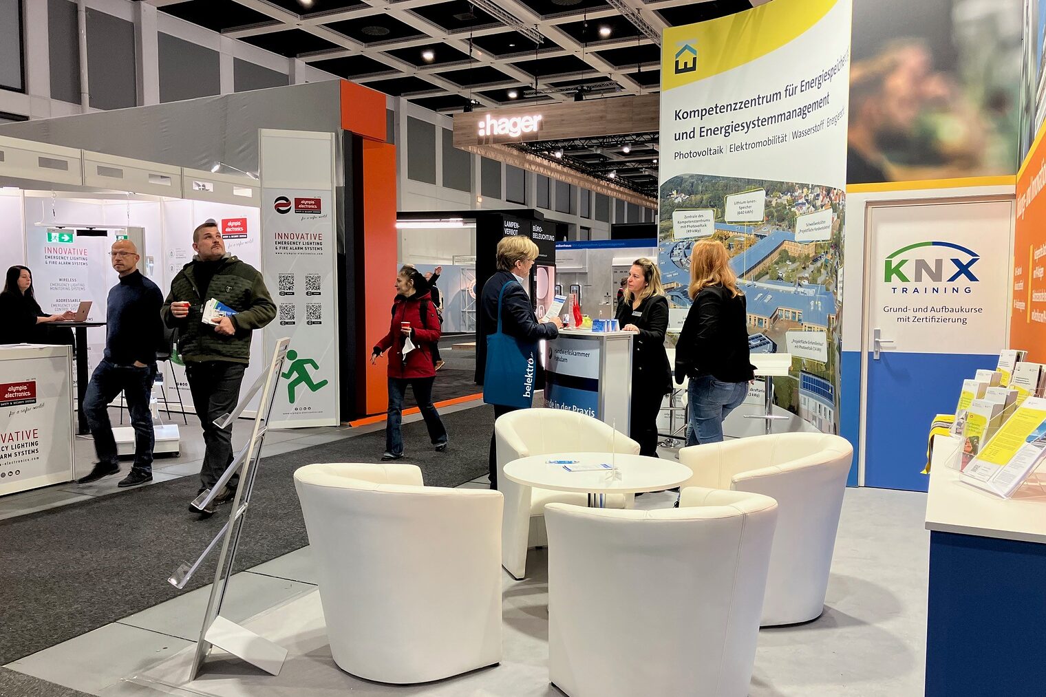 Handwerkskammer Potsdam auf der Fachmesse für Gebäude-, Energie- und Versorgungstechnik auf dem Berliner Messegelände 